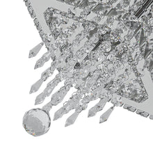 Load image into Gallery viewer, Modern Square Crystal Ceiling Light with Droplets Living and Home