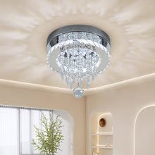 Load image into Gallery viewer, Modern Crystal Ceiling Light with Droplets
