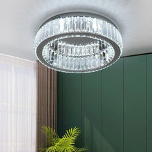 Load image into Gallery viewer, 50cm Dia Modern Round Crystal Ceiling Light Living and Home