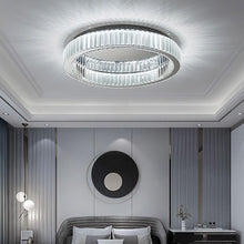 Load image into Gallery viewer, 50cm Dia Modern Round Crystal Ceiling Light Living and Home