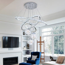 Load image into Gallery viewer, Accent Crystal LED Pendant Light Living and Home