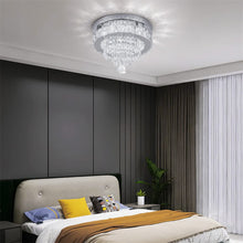 Load image into Gallery viewer, Elegant Crystal Round Ceiling Light Living and Home