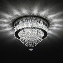 Load image into Gallery viewer, Elegant Crystal Round Ceiling Light Living and Home