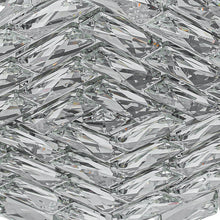 Load image into Gallery viewer, Modern Square Crystal LED Ceiling Light