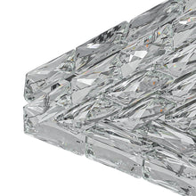Load image into Gallery viewer, Modern Square Crystal LED Ceiling Light