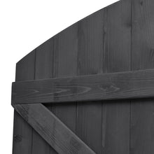 Load image into Gallery viewer, Semi Braced Arch Top Strong Wooden Garden Gate