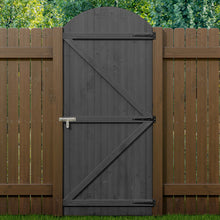 Load image into Gallery viewer, Semi Braced Arch Top Strong Wooden Garden Gate