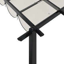 Load image into Gallery viewer, 10x10ft Aluminium Pergola with Retractable Roof