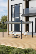 Load image into Gallery viewer, 13x10ft Aluminium Pergola with Retractable Roof
