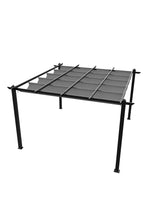 Load image into Gallery viewer, 13x13ft Aluminium Pergola with Retractable Roof