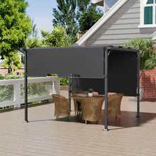 Load image into Gallery viewer, Outdoor Pergola with Adjustable Canopy