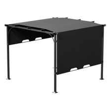 Load image into Gallery viewer, Outdoor Pergola with Adjustable Canopy