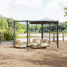 Load image into Gallery viewer, 10 x 9FT Outdoor Pergola with Canopy
