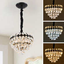 Load image into Gallery viewer, Elegant LED Crystal Pendant Light