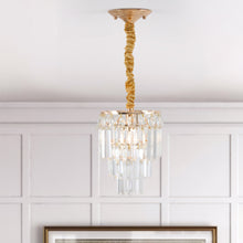 Load image into Gallery viewer, Elegant Crystal Pendant Light