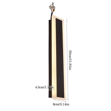 Load image into Gallery viewer, Outdoor Long LED Wall Light