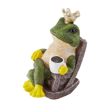 Load image into Gallery viewer, Frog Prince Figurine Resin Tabletop Ornament