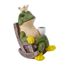 Load image into Gallery viewer, Frog Prince Figurine Resin Tabletop Ornament