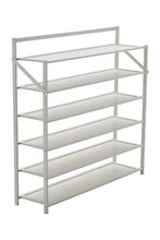 Load image into Gallery viewer, 6-Tier Foldable Bamboo Shoe Rack