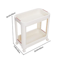 Load image into Gallery viewer, 2-Tier Playroom Storage Cart