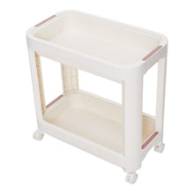 Load image into Gallery viewer, 2-Tier Playroom Storage Cart