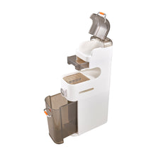 Load image into Gallery viewer, 5-Tier Narrow Storage Organizer with Drawers and Wheels