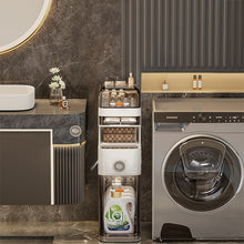 Load image into Gallery viewer, 5-Tier Narrow Storage Organizer with Drawers and Wheels