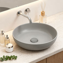 Load image into Gallery viewer, Round Ceramic Countertop Washbasin Vessel Sink