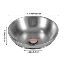 Load image into Gallery viewer, Round Ceramic Countertop Washbasin Vessel Sink