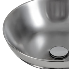 Load image into Gallery viewer, Round Ceramic Countertop Washbasin Vessel Sink