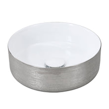 Load image into Gallery viewer, Round Ceramic Countertop Washbasin Vessel Sink
