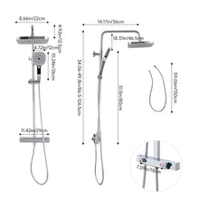 Load image into Gallery viewer, Thermostatic Shower Mixer Set