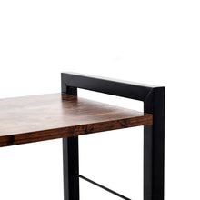 Load image into Gallery viewer, Industrial Style 5 Tier Bookcase Metal Frame