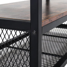 Load image into Gallery viewer, Industrial Rustic Wood TV Stand Industrial Style Furniture End Tables Living and Home