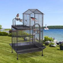 Load image into Gallery viewer, European-Style Luxury Large Metal Wire Bird Cage Living and Home