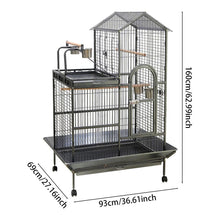 Load image into Gallery viewer, European-Style Luxury Large Metal Wire Bird Cage Living and Home