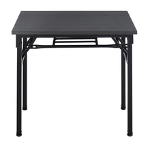 Load image into Gallery viewer, Elegant Black Wood Conference Table Living and Home