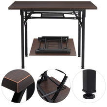 Load image into Gallery viewer, Folding Computer Desk Laptop PC Study Working Table Living and Home