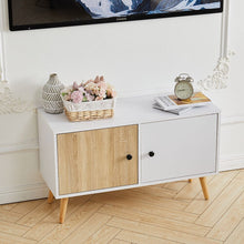Load image into Gallery viewer, Luxe 2-Door TV Cabinet with Round Handles Living and Home