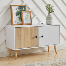 Load image into Gallery viewer, Luxe 2-Door TV Cabinet with Round Handles Living and Home