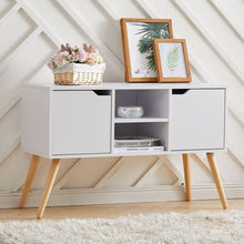 Load image into Gallery viewer, Premium 2-Door TV Cabinet with Central Shelf Living and Home