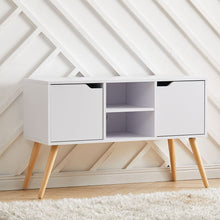 Load image into Gallery viewer, Premium 2-Door TV Cabinet with Central Shelf Living and Home