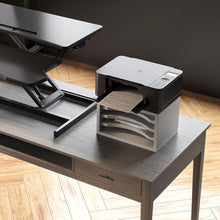 Load image into Gallery viewer, Deluxe 2-Tier Printer Stand with Adjustable Shelves Living and Home