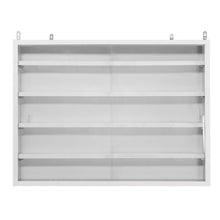 Load image into Gallery viewer, White Wall-Mounted Display Cabinet with Acrylic Front Living and Home