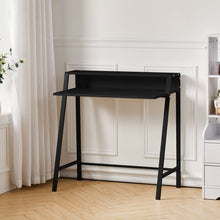 Load image into Gallery viewer, Modern Office Table Compact Wooden Computer Desk Laptop Burlywood Living and Home Black