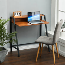 Load image into Gallery viewer, Modern Office Table Compact Wooden Computer Desk Laptop Burlywood Living and Home