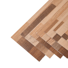 Load image into Gallery viewer, 36pc Self-adhesive Wood Grain PVC Floor Tiles