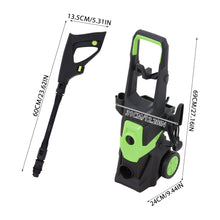 Load image into Gallery viewer, 2000W Electric High Pressure Washer Cleaner with Wheels