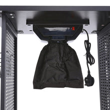 Load image into Gallery viewer, Complete Manicure Table Black 4 Trays & Lamp With Dust Collector Dressing Tables Living and Home