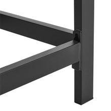 Load image into Gallery viewer, 122cm W Iron Black Firewood Logs Holder Indoor Outdoor Log Racks Living and Home